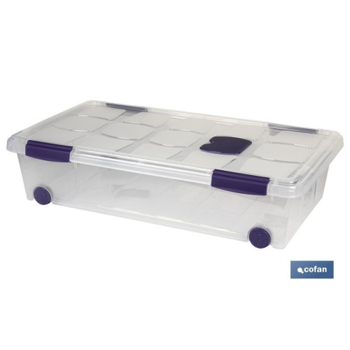 CAJA ORDENACION CON RUEDAS 30L MODELO RICORDI 73X41X18cm