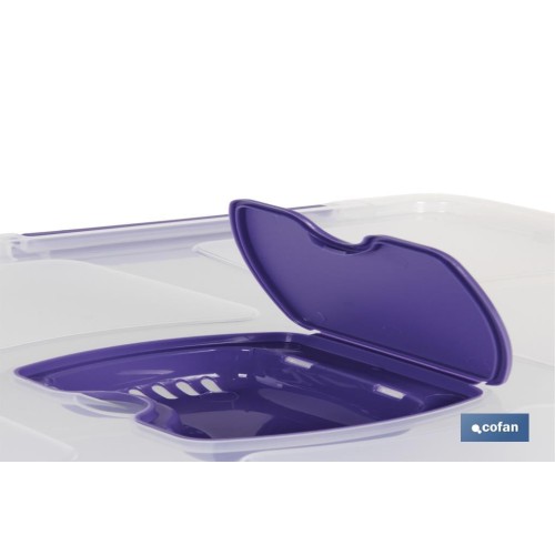 CAJA ORDENACION CON RUEDAS 30L MODELO RICORDI 73X41X18cm