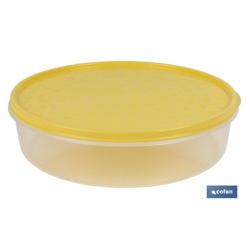 FIAMBRERA TORTILLA REDONDA VERDE  24.5X6.5cm venta unitaria
