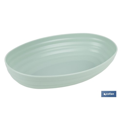 FUENTE OVALADA BEIS 24X16X5.5CM MODELO NARA 1080ML VENTA UNITARIA