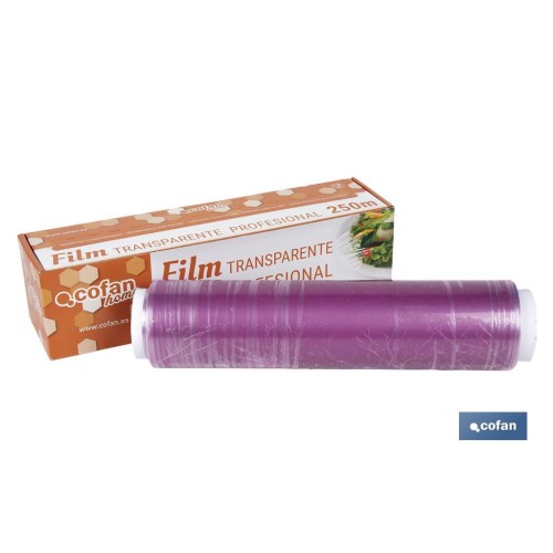 FILM TRANSPARENTE PROFESIONAL 250M 0.953KG