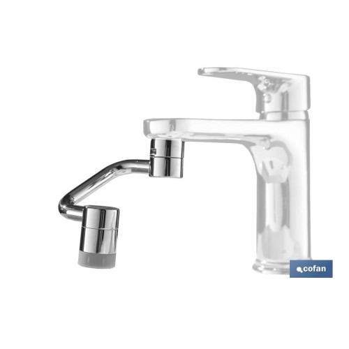 AIREADOR DE GRIFO EXTENSION GIRATORIO METRICA 24- 9X6X2.5 CM