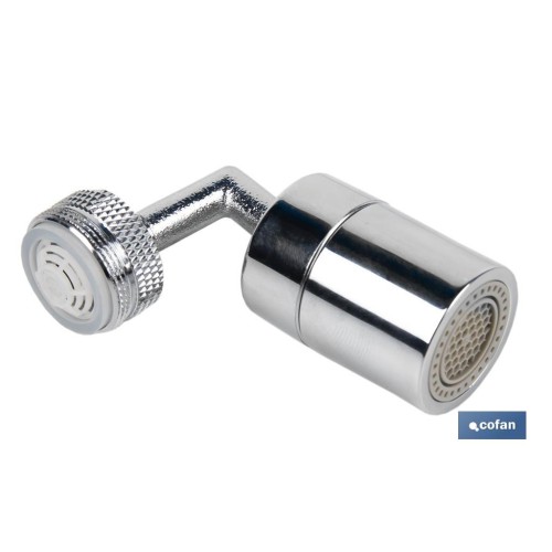 AIREADOR DE GRIFO ANTISALPICADURAS METRICA 24  DIAMETRO 2.7 CM