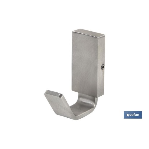 PERCHA GAMA MADEIRA INOX 304 SATIN