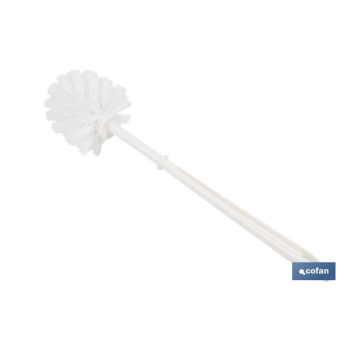 ESCOBILLA WC BLANCA 36 CM