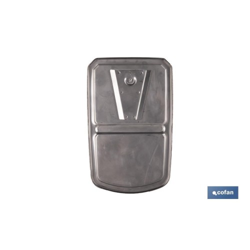 DOSIFICADOR DE JABON EN ACERO INOXIDABLE 304 CEPILLADO 1000 ML 12.6 X 6 X 20.3CM