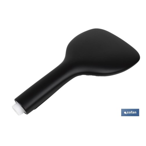 MANGO DUCHA NEGRO MATE 3 FUNCIONES