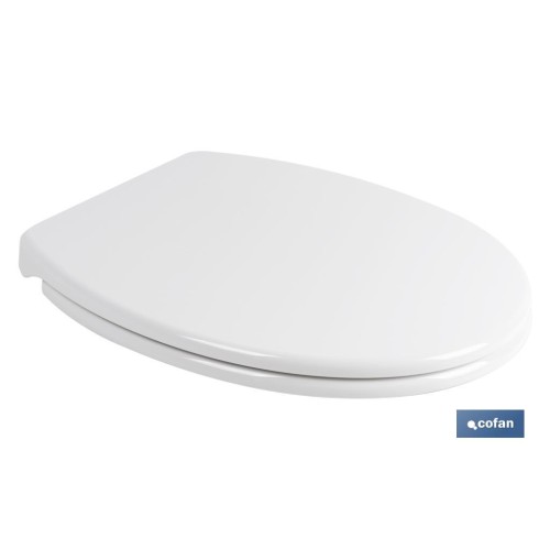 TAPA WC  FORMA OVAL LIBERACIÓN RAPIDA 44.9 X 37.5 CM