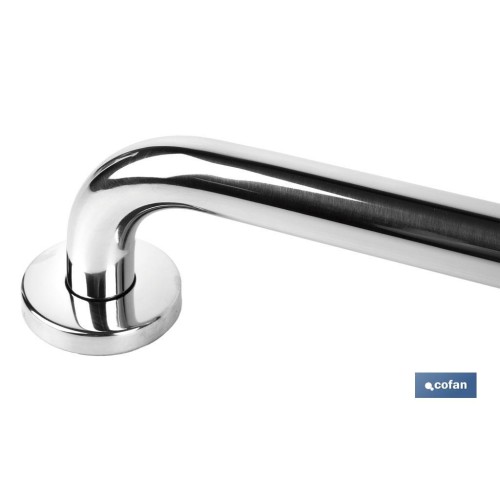 BARRA DE APOYO RECTA DE ACERO INOXIDABLE 304 (50 X 2.5 CM)