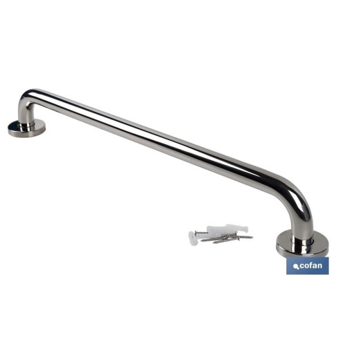 BARRA DE APOYO RECTA DE ACERO INOXIDABLE 304 (60 X 2.5 CM)