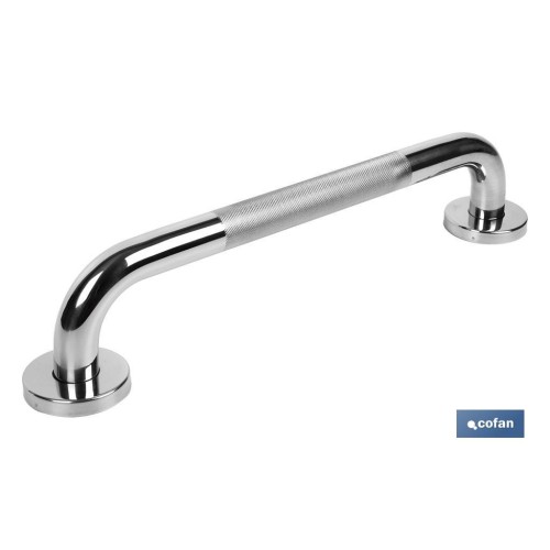 BARRA DE APOYO RECTA ANTIDESLIZANTE DE ACERO INOXIDABLE 304 (40 X 2.5 CM)