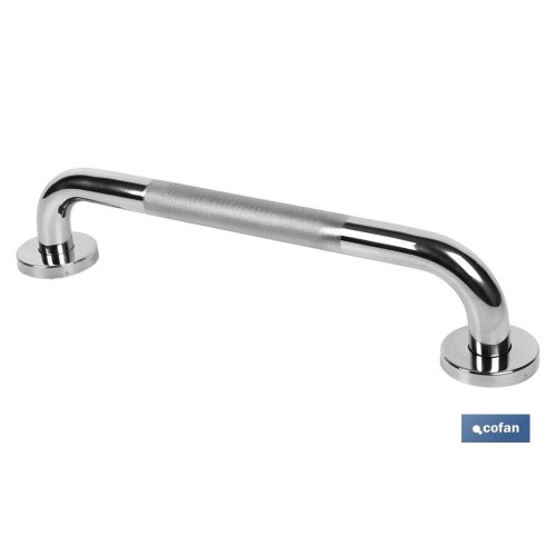 BARRA DE APOYO RECTA ANTIDESLIZANTE DE ACERO INOXIDABLE 304 (40 X 2.5 CM)
