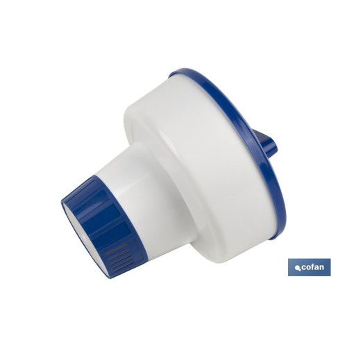 DOSIFICADOR DE CLORO PISCINAS PASTILLA 200 G Ø175 X 195 MM