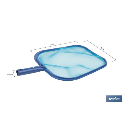 RECOGE HOJAS SUPERFICIE PISCINAS 420 X 300 MM