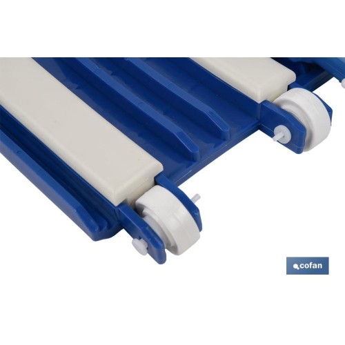 LIMPIAFONDOS/BARREDERA FLEXIBLE PISCINAS 330 X 180 MM