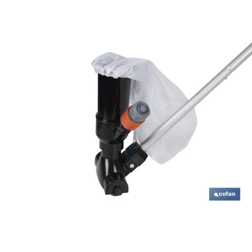 ASPIRADOR PARA PISCINA CON PÉRTIGA 120 CM 230 X 135 MM