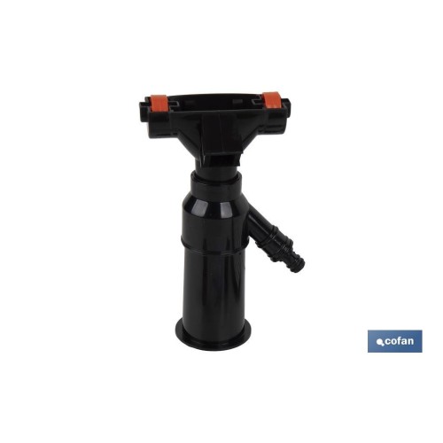 ASPIRADOR PARA PISCINA CON PÉRTIGA 120 CM 230 X 135 MM