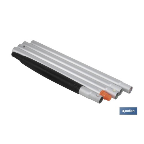 ASPIRADOR PARA PISCINA CON PÉRTIGA 120 CM 230 X 135 MM