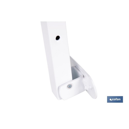 TENDEDERO DE PARED ABATIBLE JUEGO DE DOS SOPORTES LARGO 50,5 CM