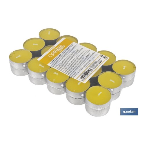 PACK DE 30 VELAS DE CITRONELA 12 G