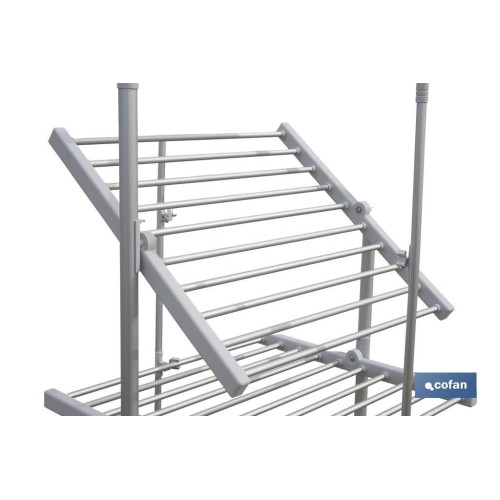 TENDEDERO ELECTRICO DE TORRE 300W CABLE 2 M MEDIDAS 73 X 68 X 1,48 M