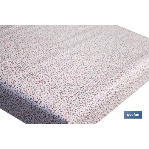 ROLLO DE HULE DISEÑO FLOR 1,40 X 20 M