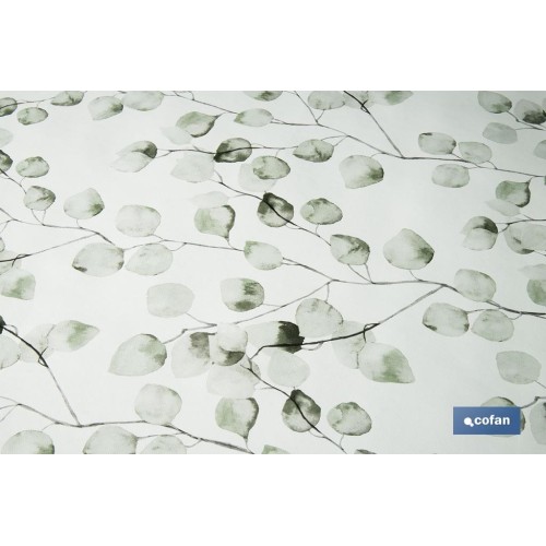 ROLLO DE HULE DISEÑO EUCALIPTO 1,40 X 20 M