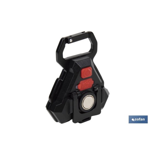 LLAVERO LINTERNA MULTIFUNCIONAL COB