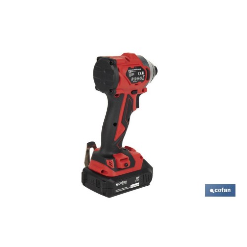 ATORNILLADOR PERCUTOR A BATERÍA Li-ion 20 V 3600 RPM