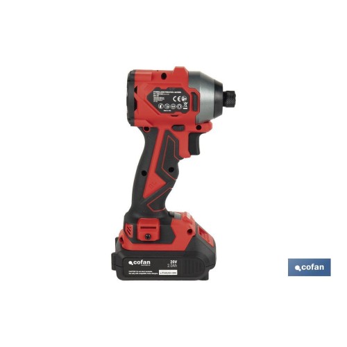 ATORNILLADOR PERCUTOR A BATERÍA Li-ion 20 V 3600 RPM