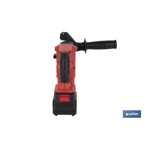TALADRO MARTILLO PERFORADOR SDS-PLUS A BATERÍA Li-ion 20 V 1150 RPM
