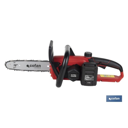 MOTOSIERRA A BATERÍA Li-ion 20 V 3000 RPM MINI ESPADA 10