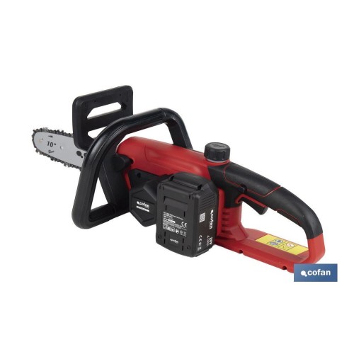 MOTOSIERRA A BATERÍA Li-ion 20 V 3000 RPM MINI ESPADA 10