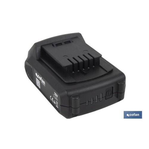 BATERÍA RECARGABLE Li-ion 20 V 2.0Ah