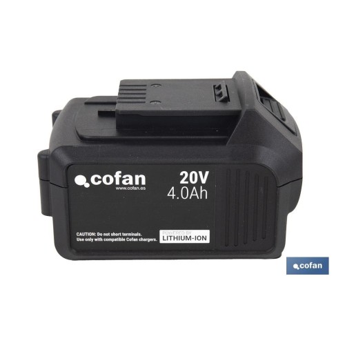 BATERÍA RECARGABLE Li-ion 20 V 4.0Ah