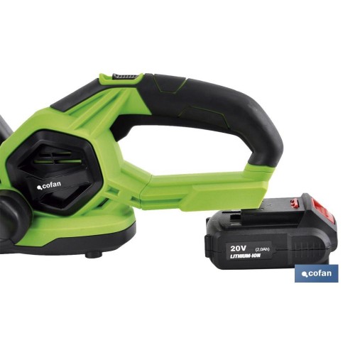 SOPLADORA ELÉCTRICA A BATERÍA Li-ion 20 V 12.000 RPM