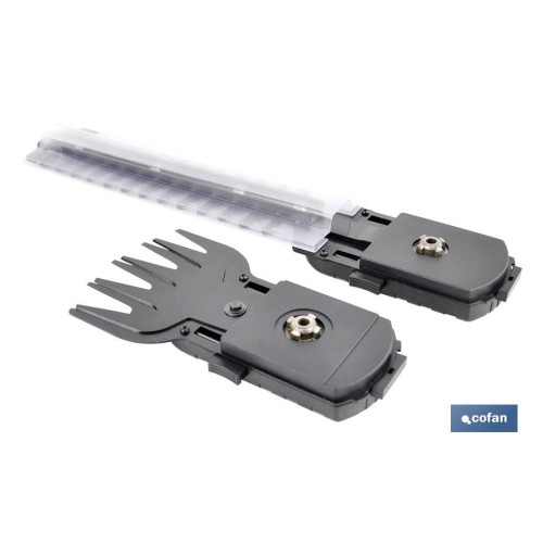 KIT CORTASETOS DE MANO EXTENSIÓN Y RUEDAS A BATERIA LI-ION 18V 1200 RPM