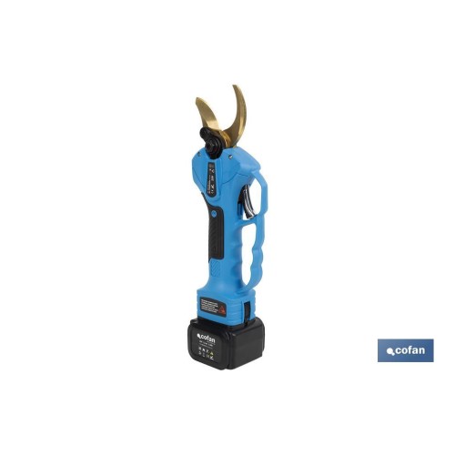 TIJERAS DE PODAR ELÉCTRICAS CON BATERÍAS Ø40 MM Li-ion 25V 2Ah