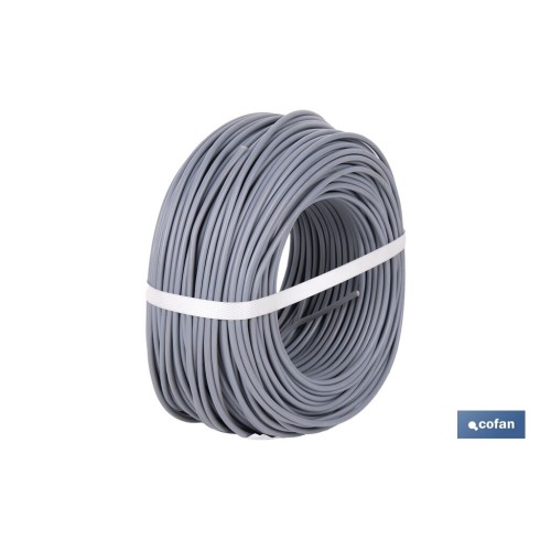ROLLO CABLE H07V-K 1X4MM2 GRIS (100 M)