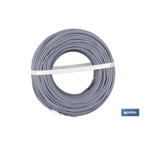 ROLLO CABLE H07V-K 1X4MM2 GRIS (100 M)