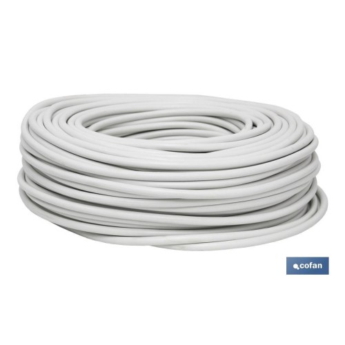 ROLLO 100M MANGUERA BLANCO H05VV-F (3X1,5MM)