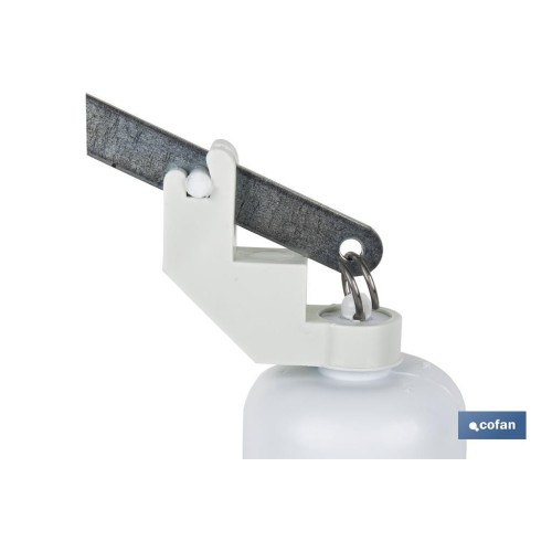 DESCARGADOR CISTERNA TANQUE ALTO CON SOPORTE Y PALANCA