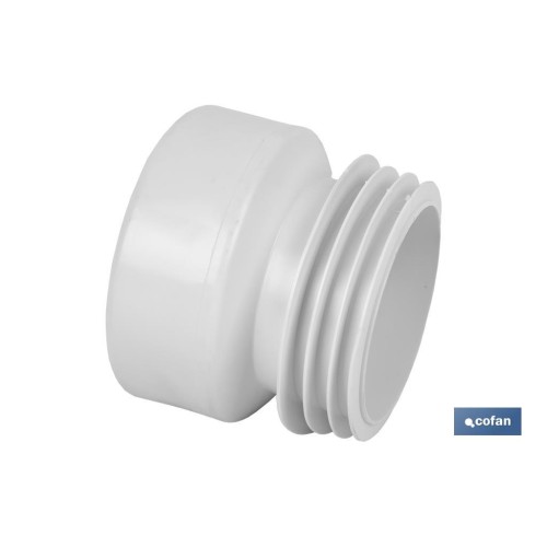 MANGUITO DE CONEXIÓN RECTO PARA INODORO Ø110 MM