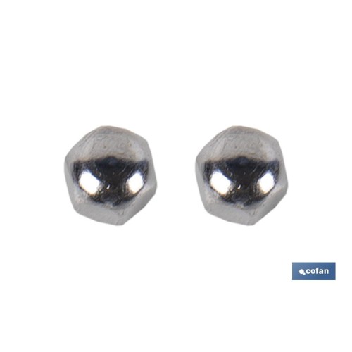 SET 2 PCS TORNILLOS VERTICALES FIJACIÓN INODORO 5 X 75