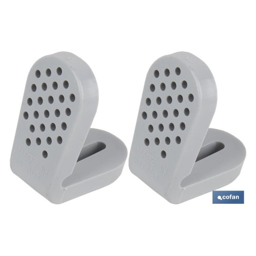 CONJUNTO TORNILLOS FIJACIÓN INODORO Y SOPORTE NYLON HORIZONTAL