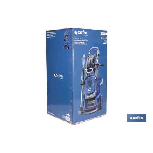 LIMPIADORA ALTA PRESIÓN MODELO PENSILVANIA 2,5 Kw 8 M MANGUERA CON DEVANADERA