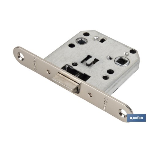 Picaporte embutir redondo D47 E50 Niquel (P/Madera)