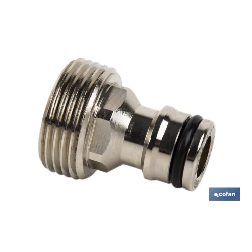 ADAPTADOR LATÓN ROSCA MACHO 3/4