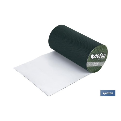 CINTA DE UNIÓN PARA CÉSPED ARTIFICIAL UNA CARA 15 CM X 5 M VERDE