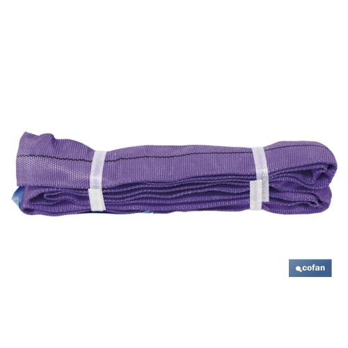 ESLINGA TUBULAR 1000KG (Ø2M-LARGO 1M)